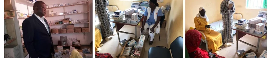 Page historique montrant les actions communautaires et familiales